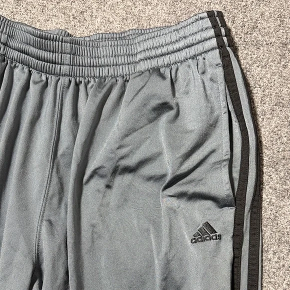 Adidas Gray Pants with Black Accents - Picture 2 of 4